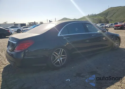 2017 Mercedes-Benz S 550 4Matic z USA, uszkodzony, nr VIN WDDUG8FBXHA332608